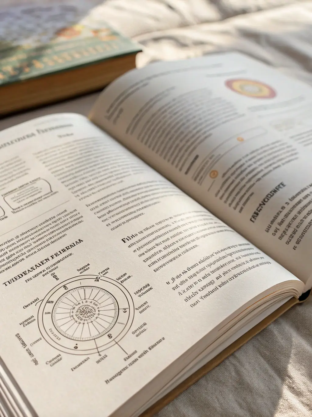 A picture of a published book or journal article supported by AMAROM, highlighting the organization's role in disseminating research findings.