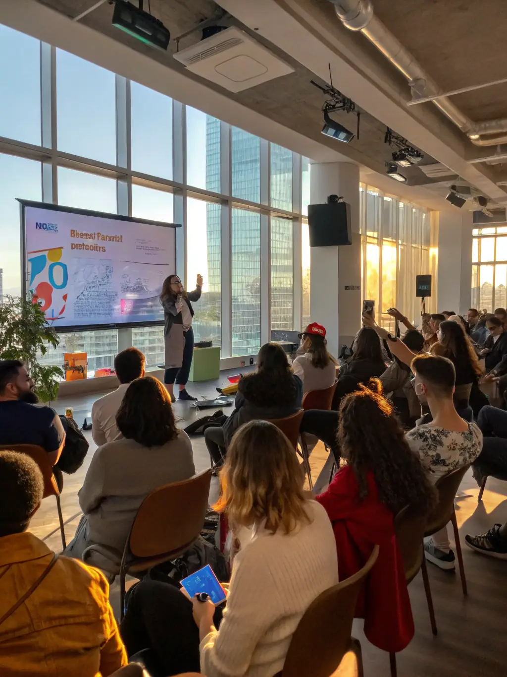 A photo of a seminar or workshop organized by AMAROM, with participants actively engaged in discussions about overseas territories' history.